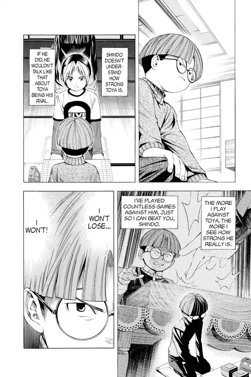 Hikaru no Go Chapter 93 page 16 - Chapter 93: The Final Match of the Pro Test