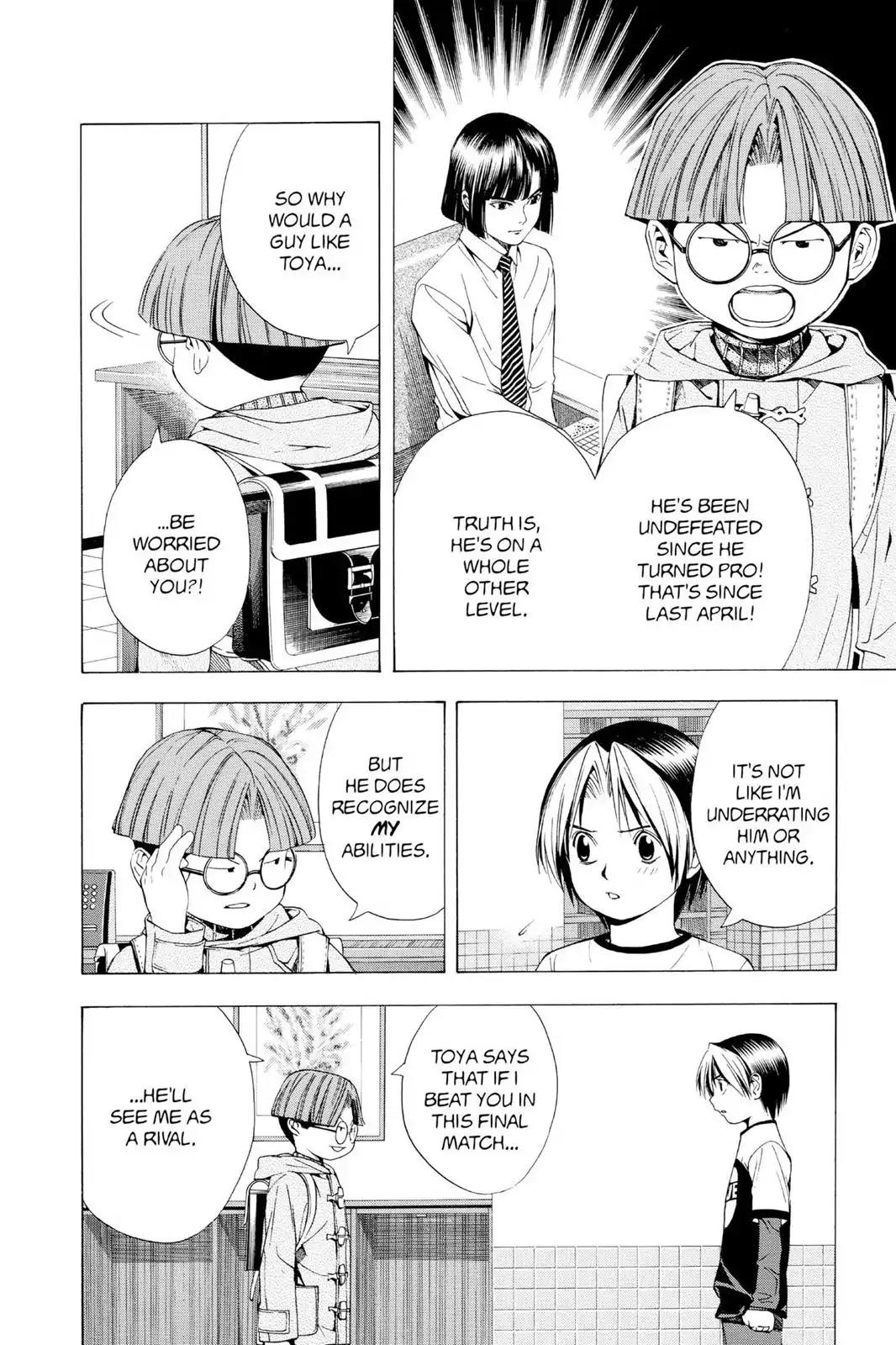 Hikaru no Go Chapter 93 page 6 - Chapter 93: The Final Match of the Pro Test