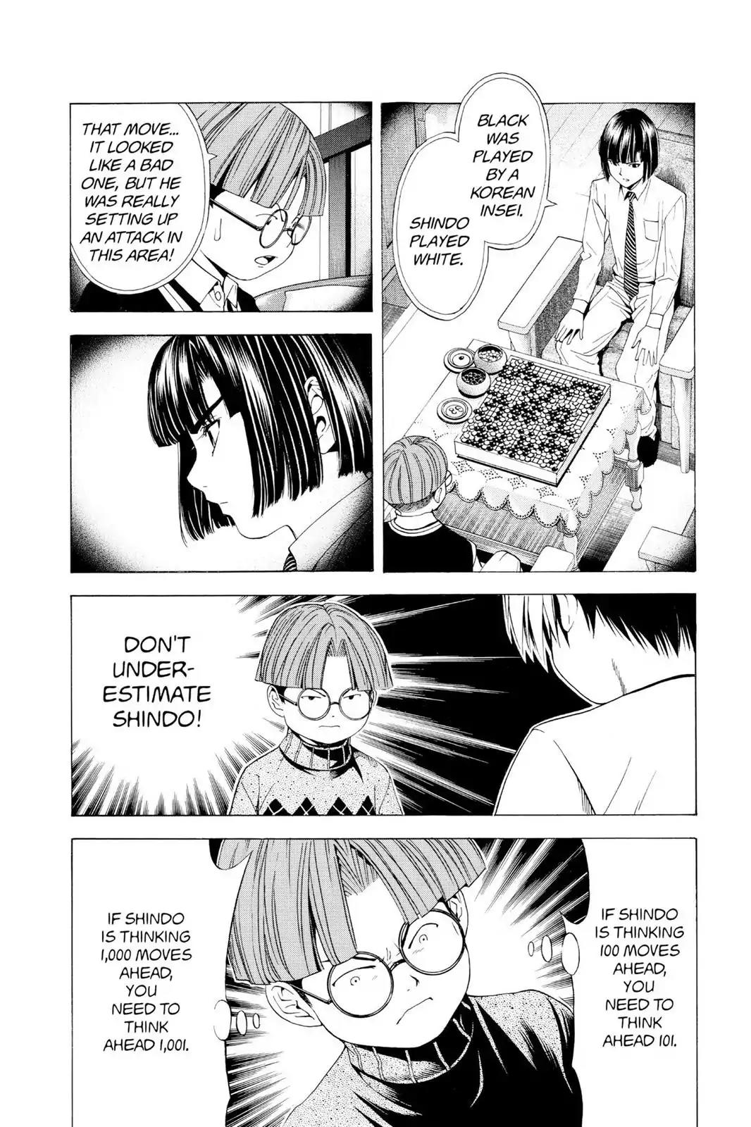 Hikaru no Go Chapter 94 page 22 - Chapter 94: A Fierce Battle