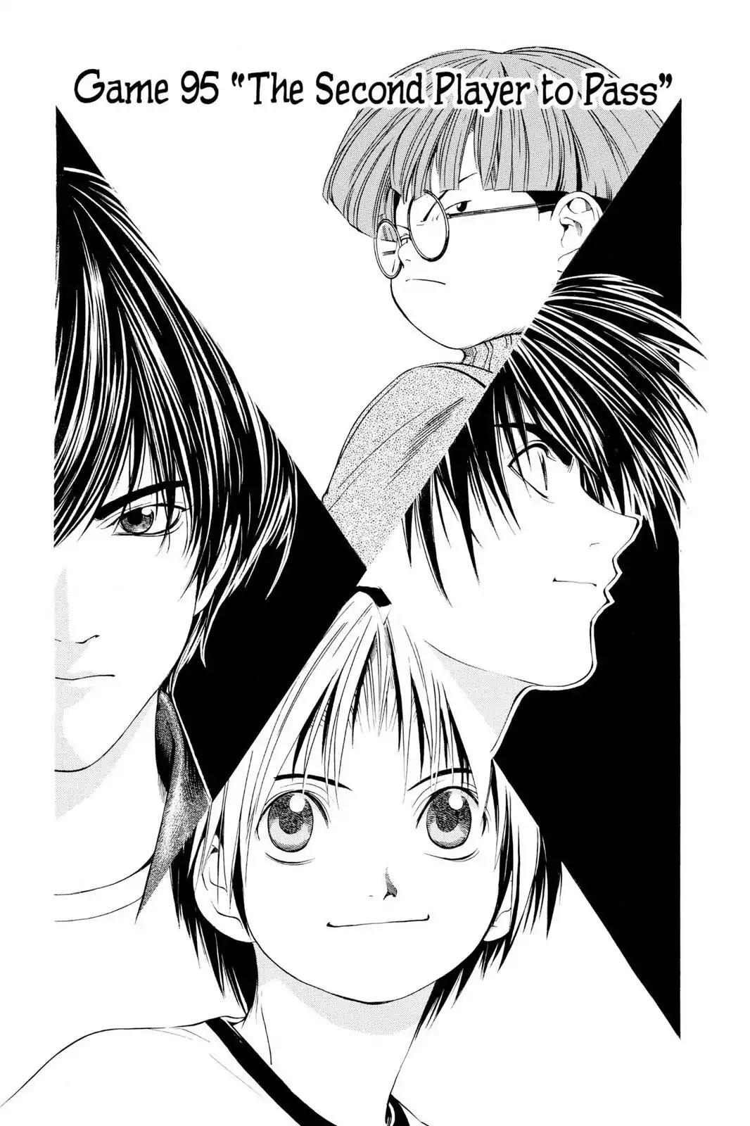 Hikaru no Go Chapter 95 page 1 - Chapter 95: The Second Player to Pass