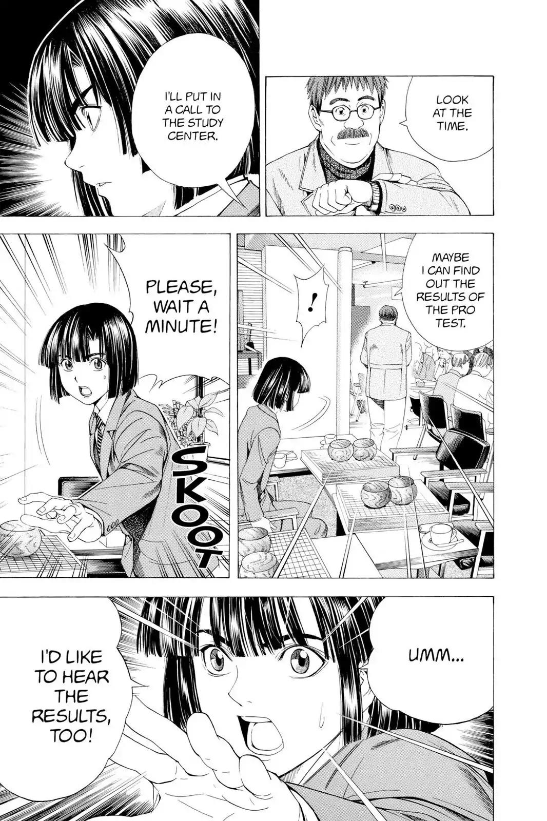 Hikaru no Go Chapter 95 page 15 - Chapter 95: The Second Player to Pass