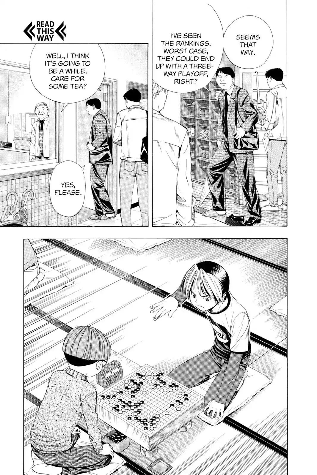Hikaru no Go Chapter 95 page 3 - Chapter 95: The Second Player to Pass