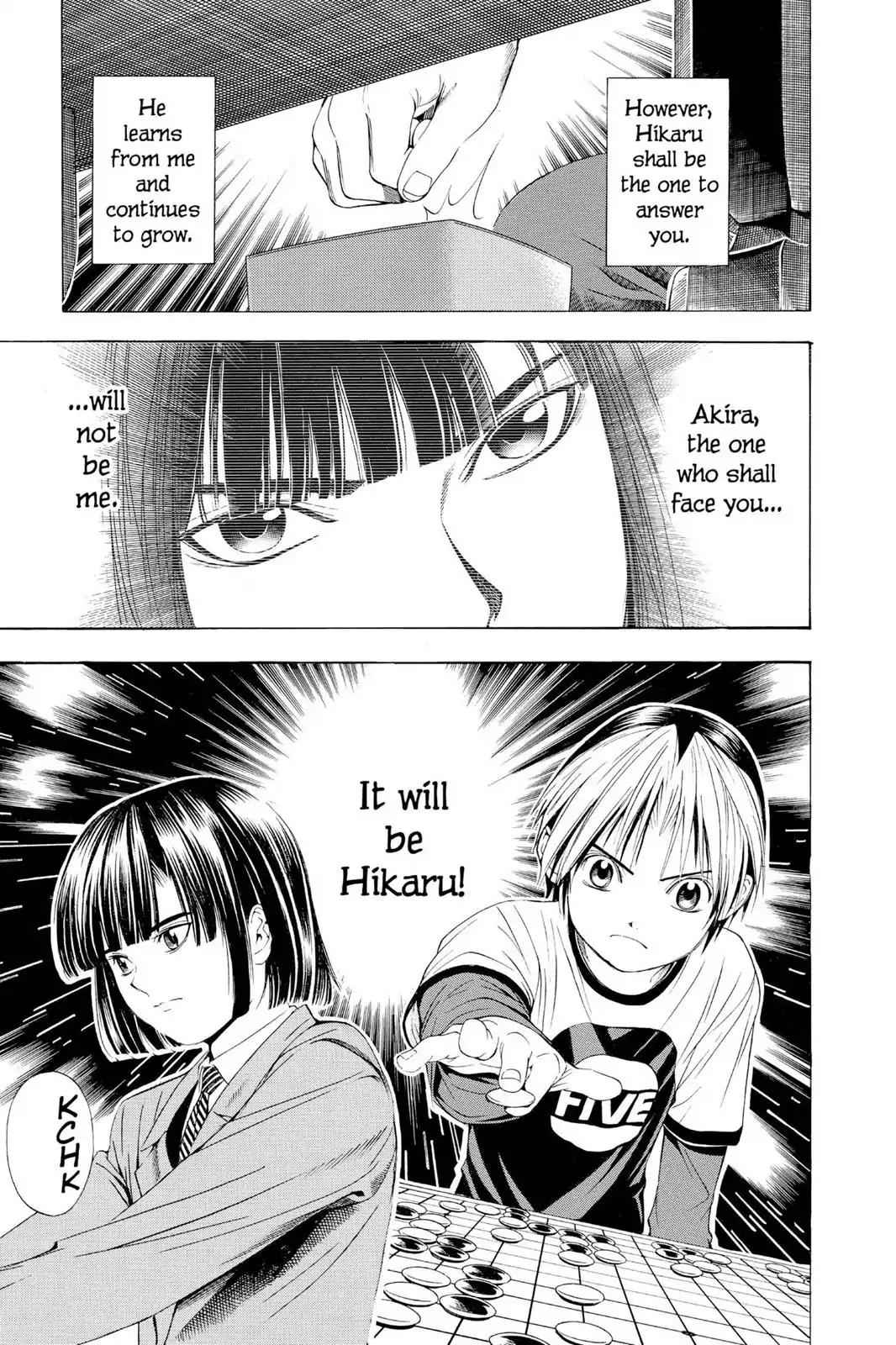 Hikaru no Go Chapter 95 page 9 - Chapter 95: The Second Player to Pass