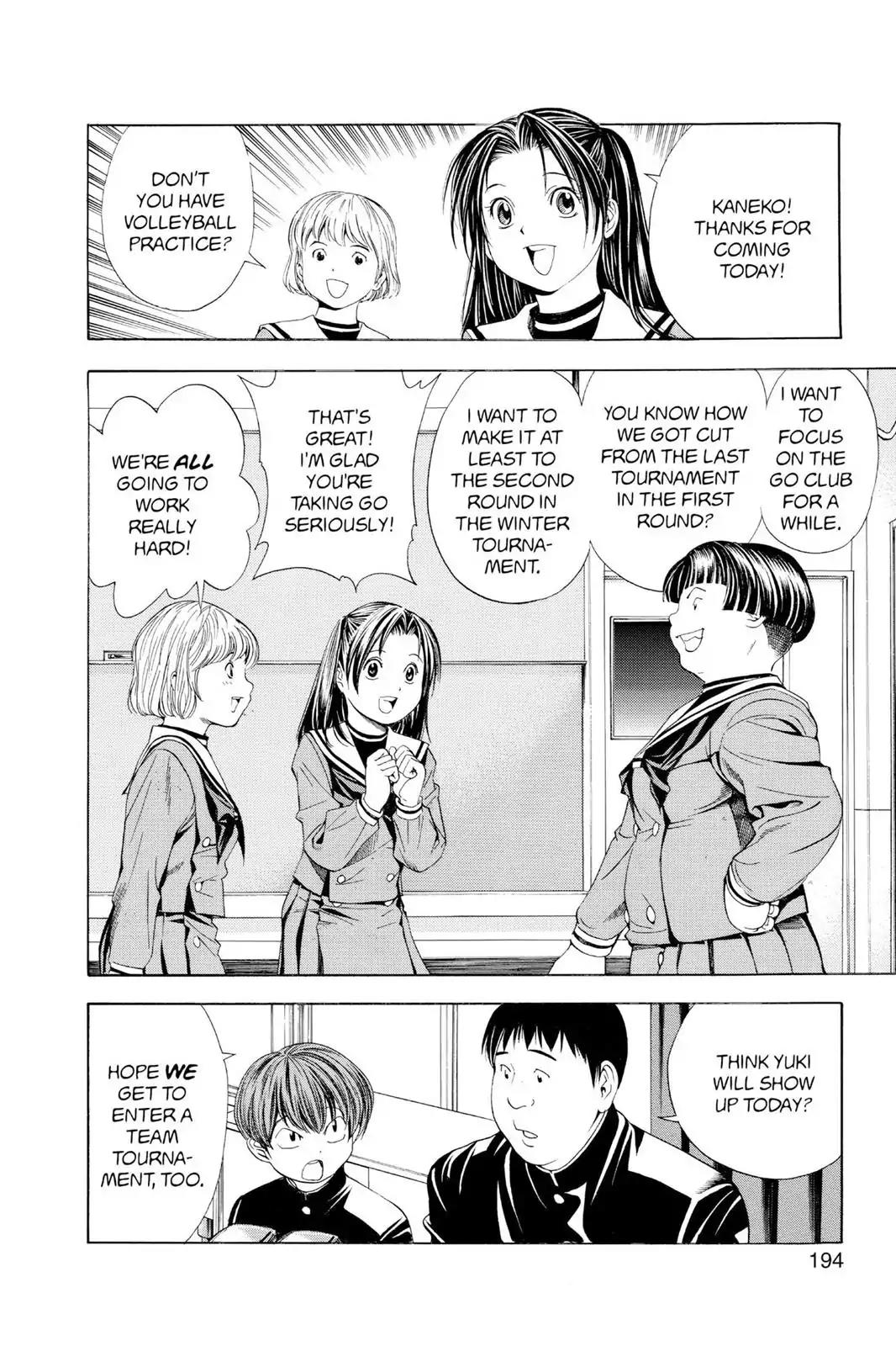 Hikaru no Go Chapter 96 page 18 - Chapter 96: Finally!