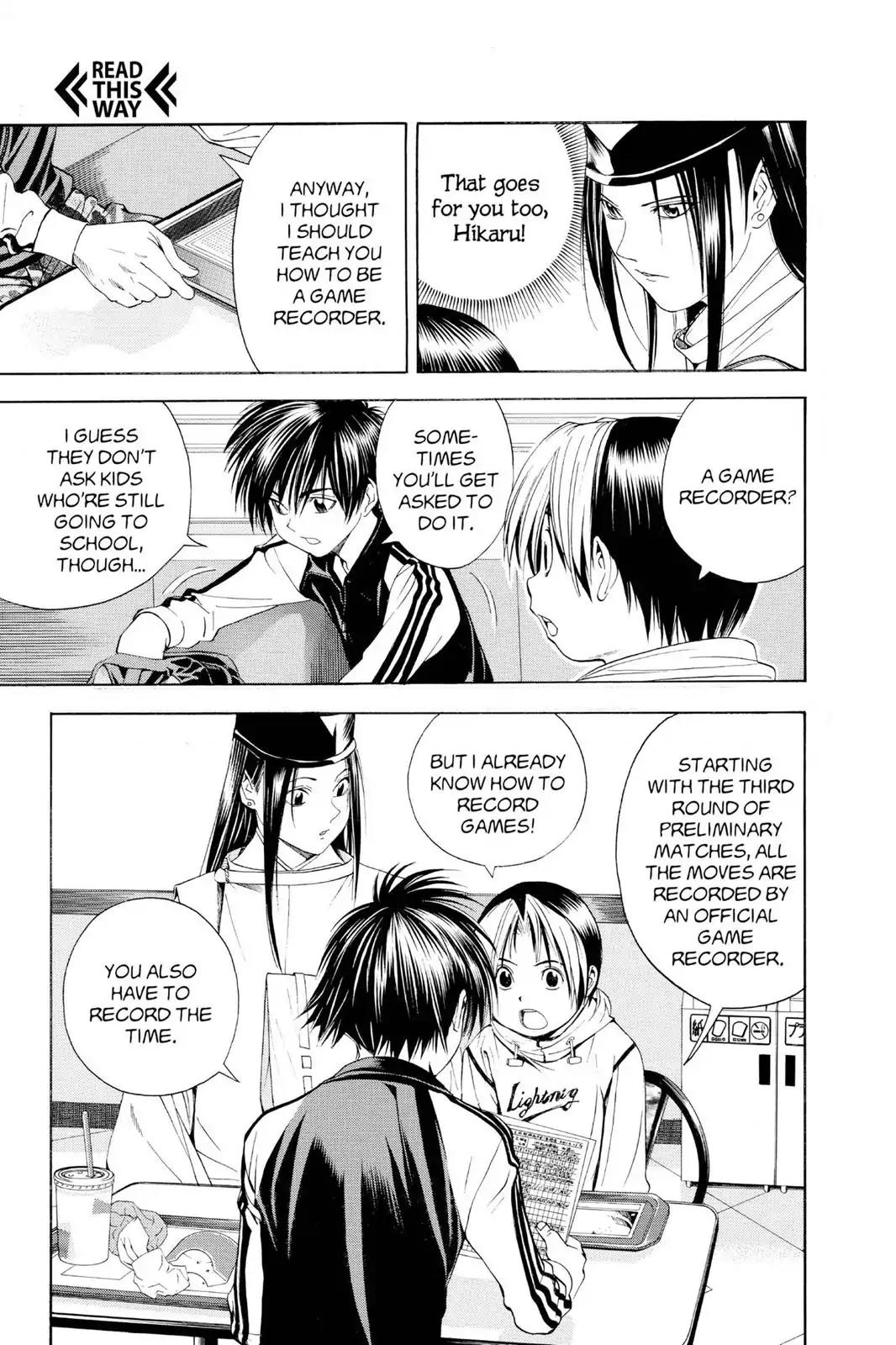 Hikaru no Go Chapter 97 page 12 - Chapter 97: The Awaiting Pros