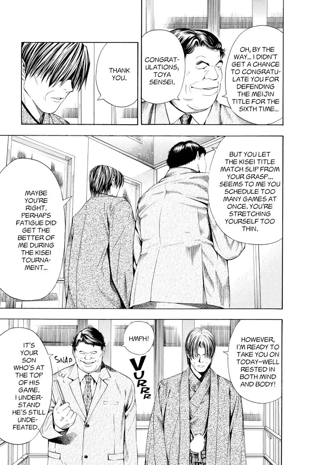 Hikaru no Go Chapter 97 page 22 - Chapter 97: The Awaiting Pros