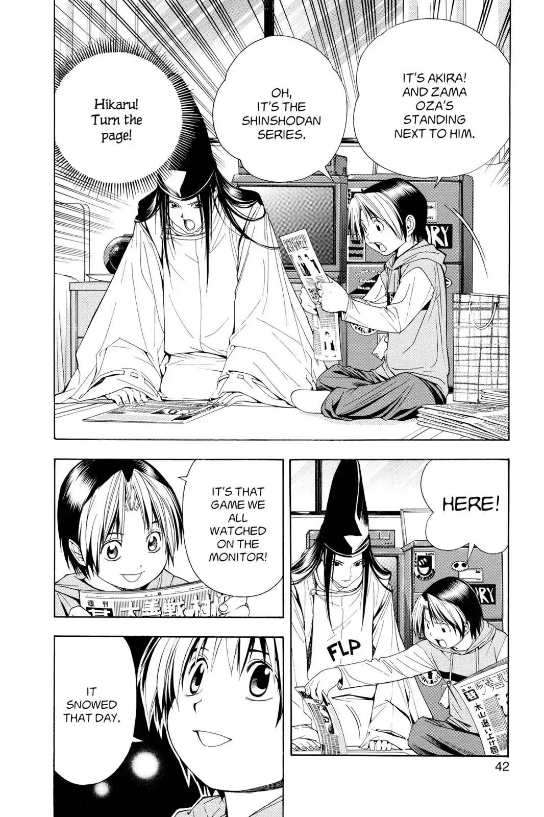 Hikaru no Go Chapter 98 page 12 - Chapter 98: The Shinshodan Series