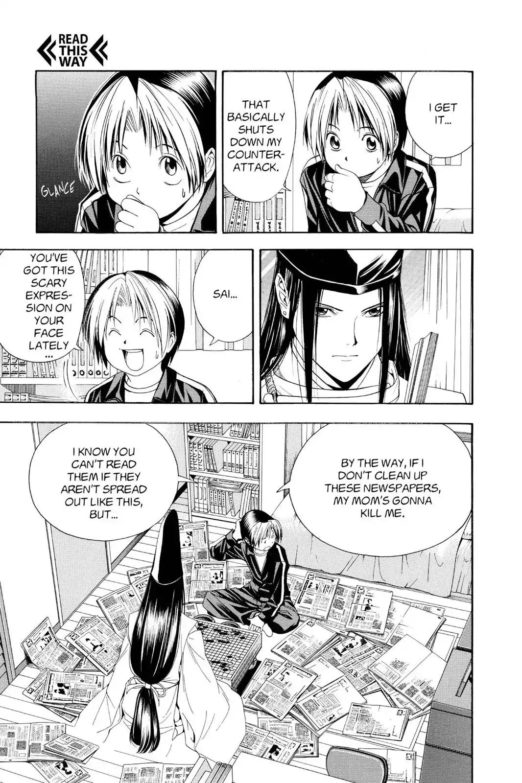 Hikaru no Go Chapter 98 page 19 - Chapter 98: The Shinshodan Series