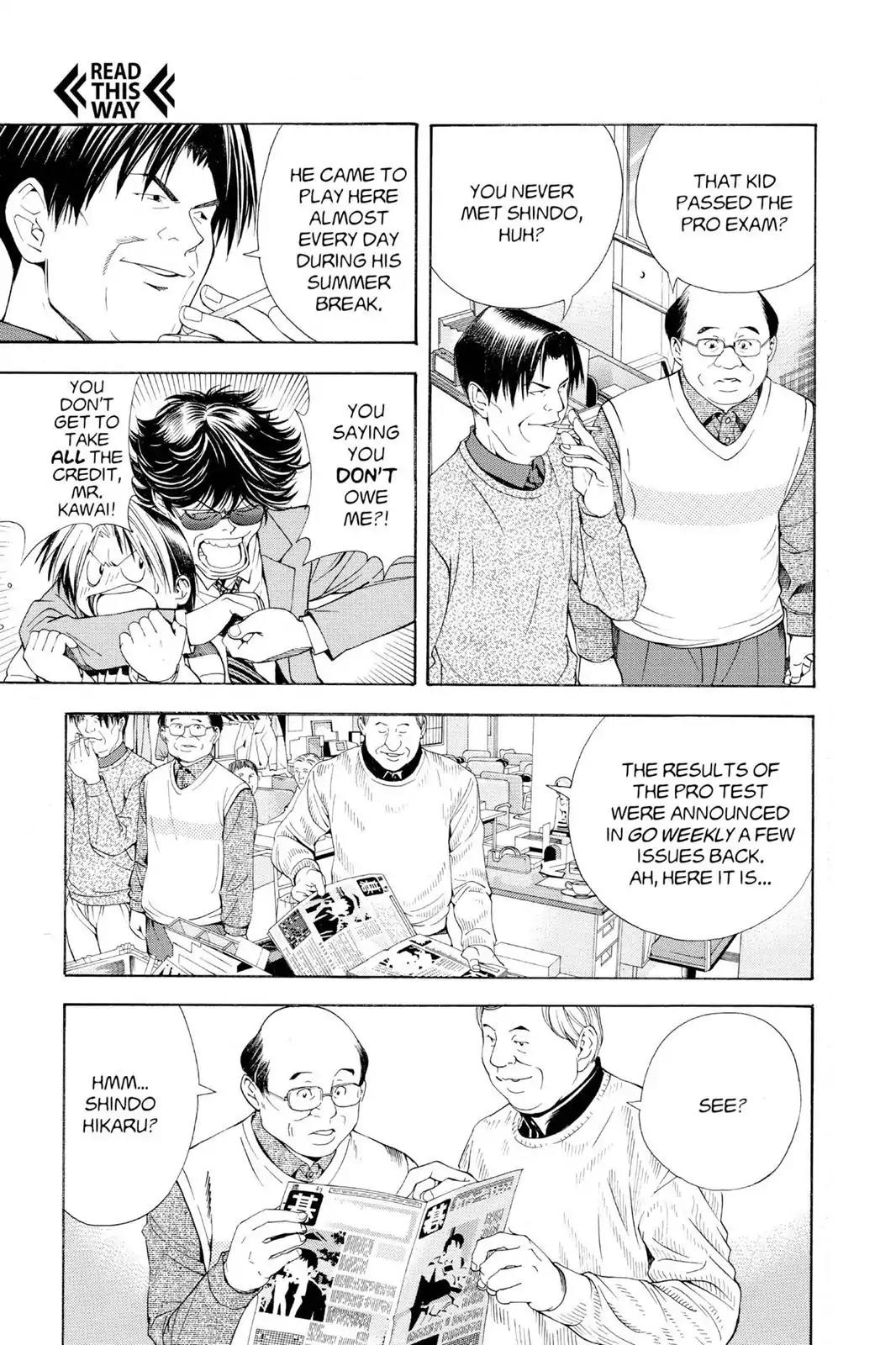 Hikaru no Go Chapter 98 page 5 - Chapter 98: The Shinshodan Series