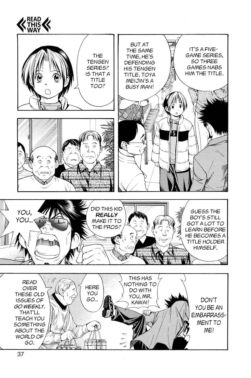 Hikaru no Go Chapter 98 page 7 - Chapter 98: The Shinshodan Series
