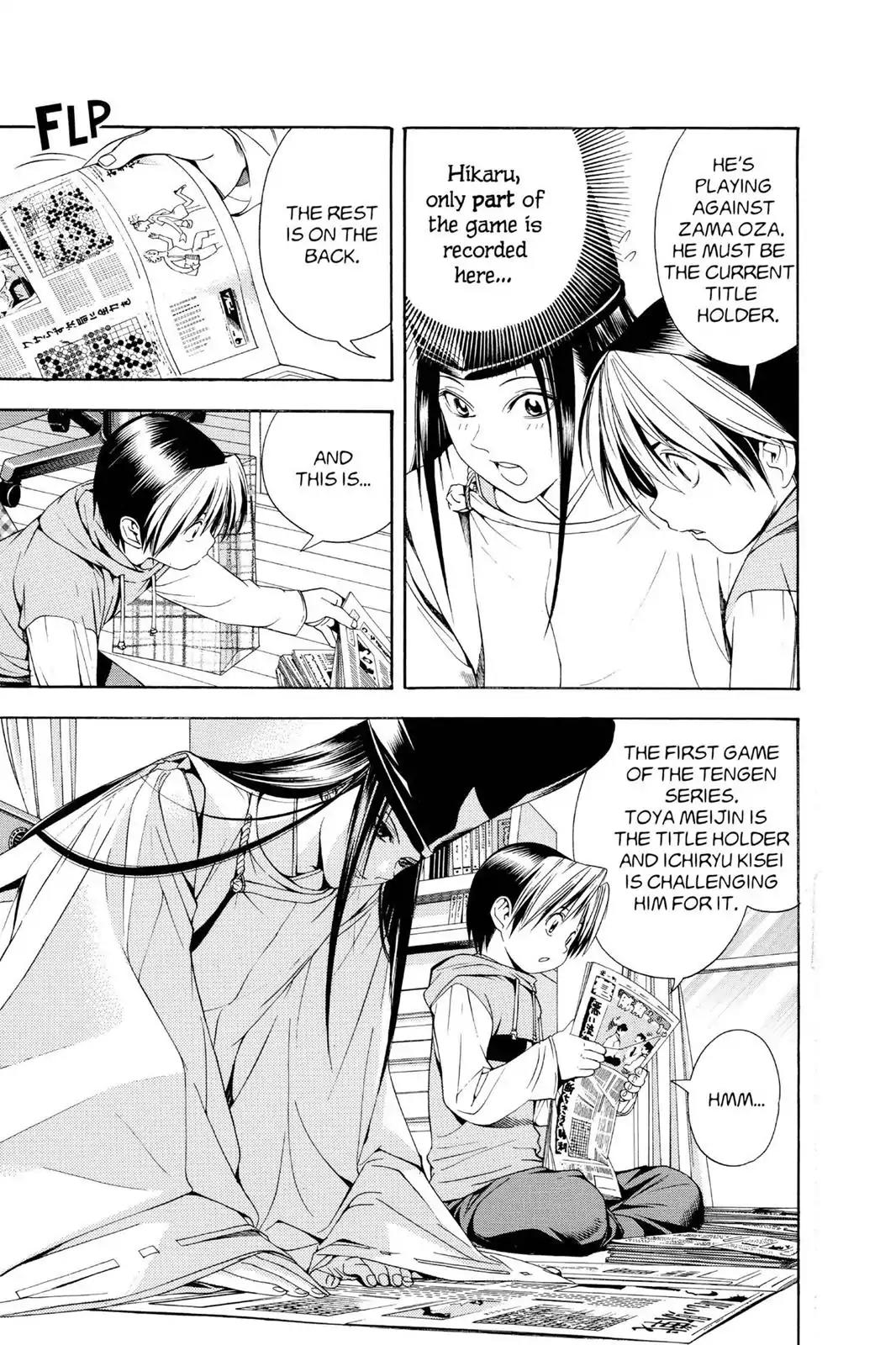 Hikaru no Go Chapter 98 page 9 - Chapter 98: The Shinshodan Series