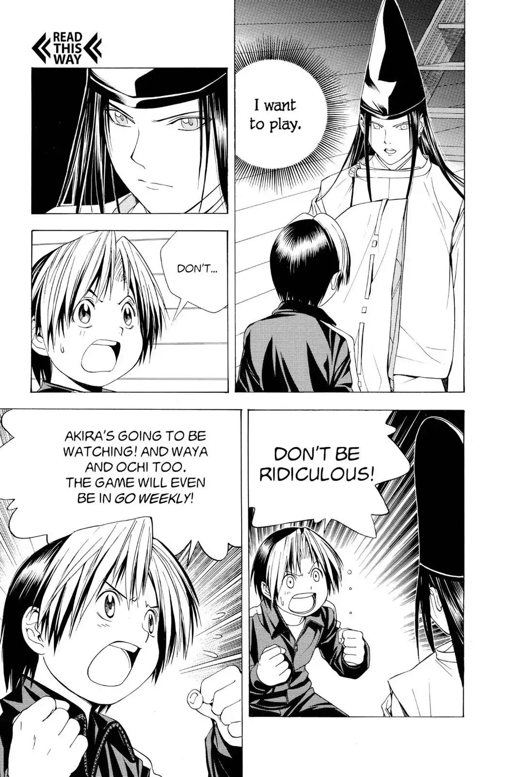 Hikaru no Go Chapter 99 page 3 - Chapter 99: I'll Play
