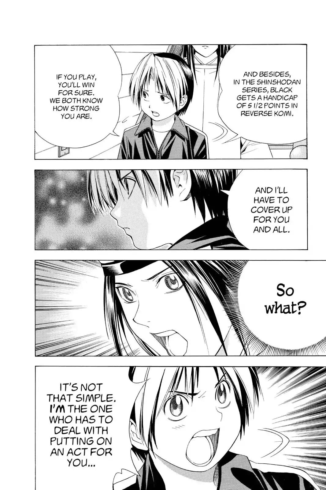 Hikaru no Go Chapter 99 page 4 - Chapter 99: I'll Play