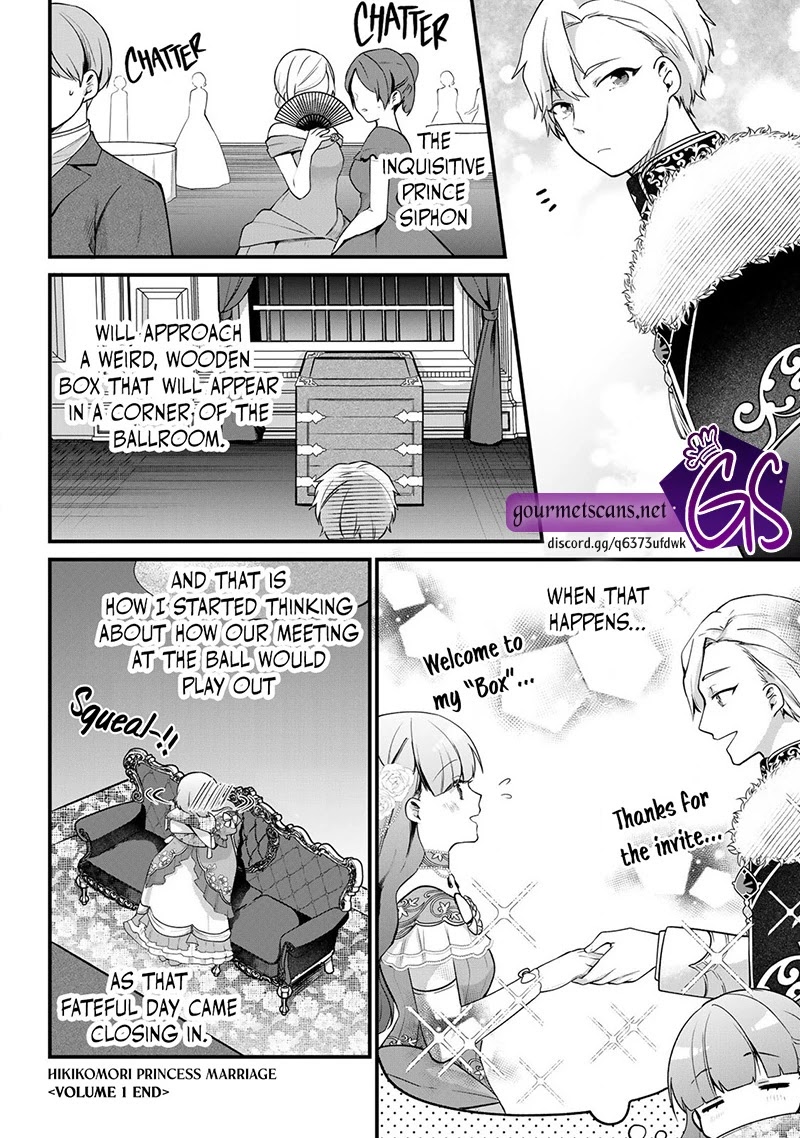 Hikikomori Princess Marriage Chapter 5 page 33 - Chapter 5: The Confined Lady Withdraws