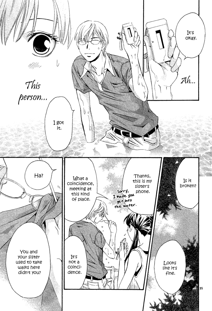 Hikitateyaku no Koi Chapter 2.2 page 38 - Chapter 2 v2 : Story 2 - A Glimmer of the Moon (Isshun no Tsuki)