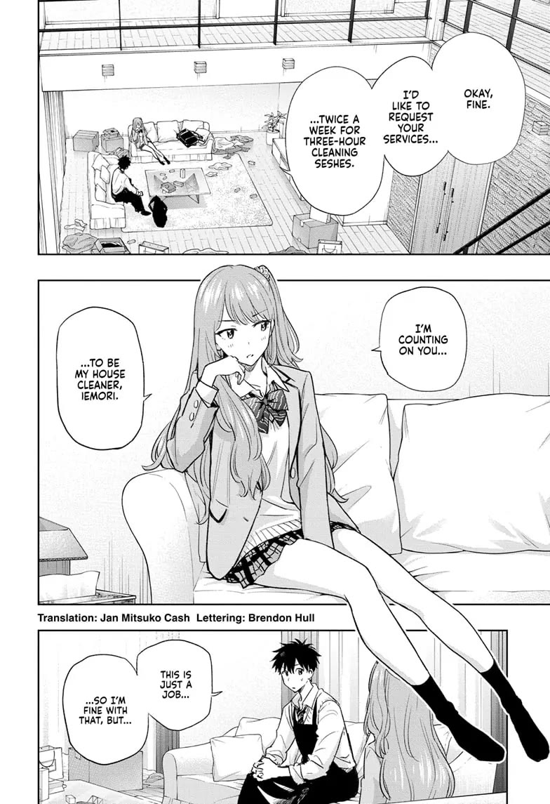 Hima-Ten! Chapter 2 page 2 - Chapter 2: The Housecleaning Starts