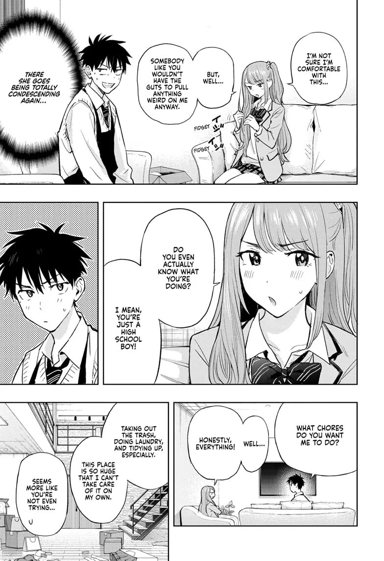 Hima-Ten! Chapter 2 page 5 - Chapter 2: The Housecleaning Starts
