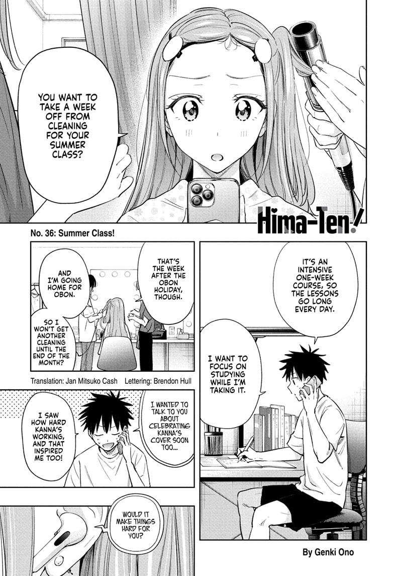Hima-Ten! Chapter 36 page 1 - Chapter 36
