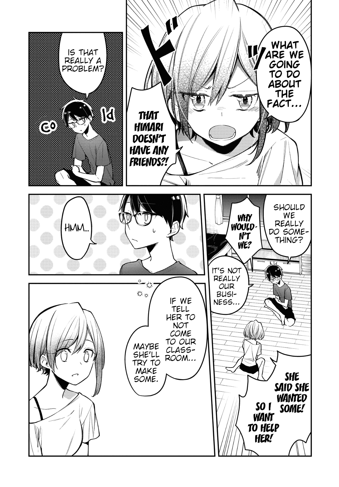 Himari no Mawari Chapter 11 page 4 - Chapter 11: Haruki and Kei Want to See