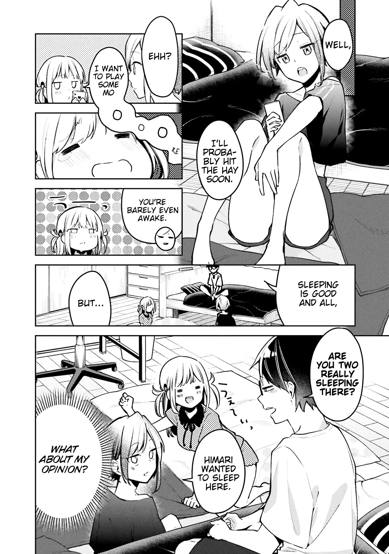 Himari no Mawari Chapter 3 page 18 - Chapter 3: Himari Wants To Have a Sleepover