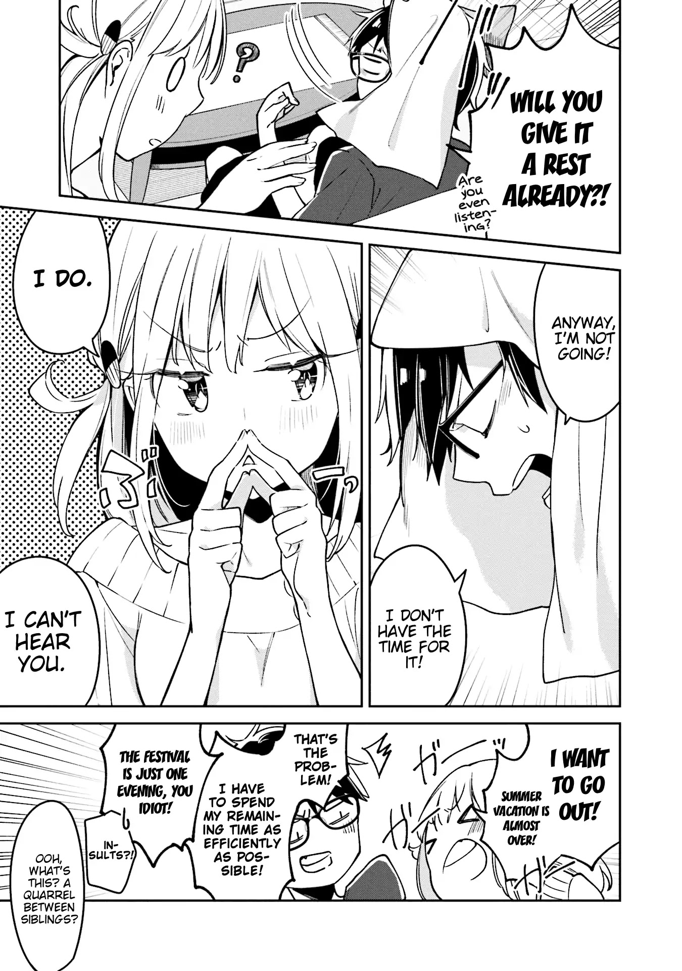 Himari no Mawari Chapter 4 page 4 - Chapter 4: Himari Wants To Go To A Festival (1)
