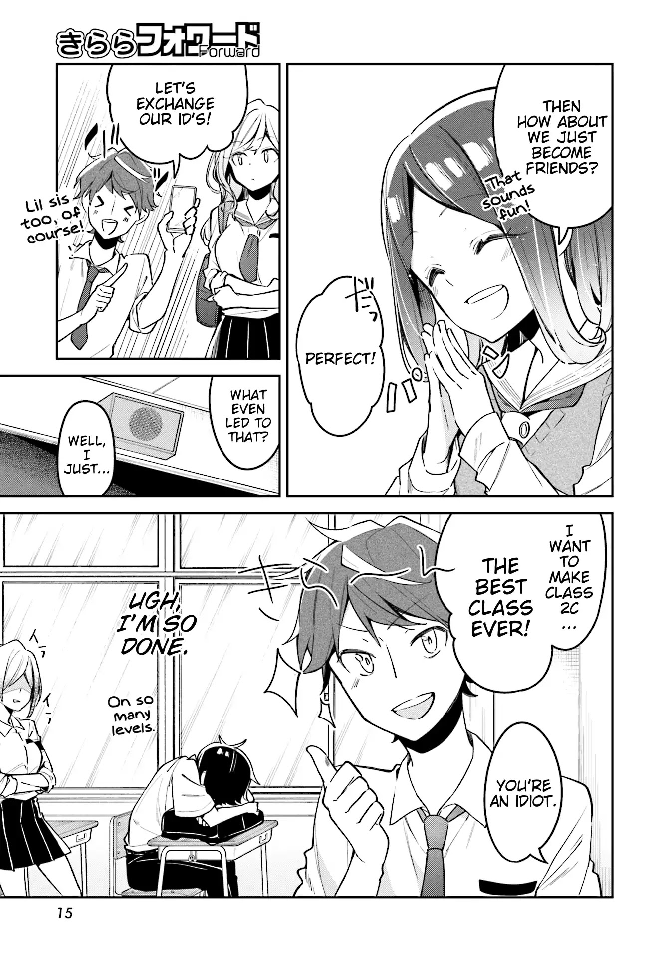 Himari no Mawari Chapter 7 page 11 - Chapter 7: Haruki Wants To Hurry Home