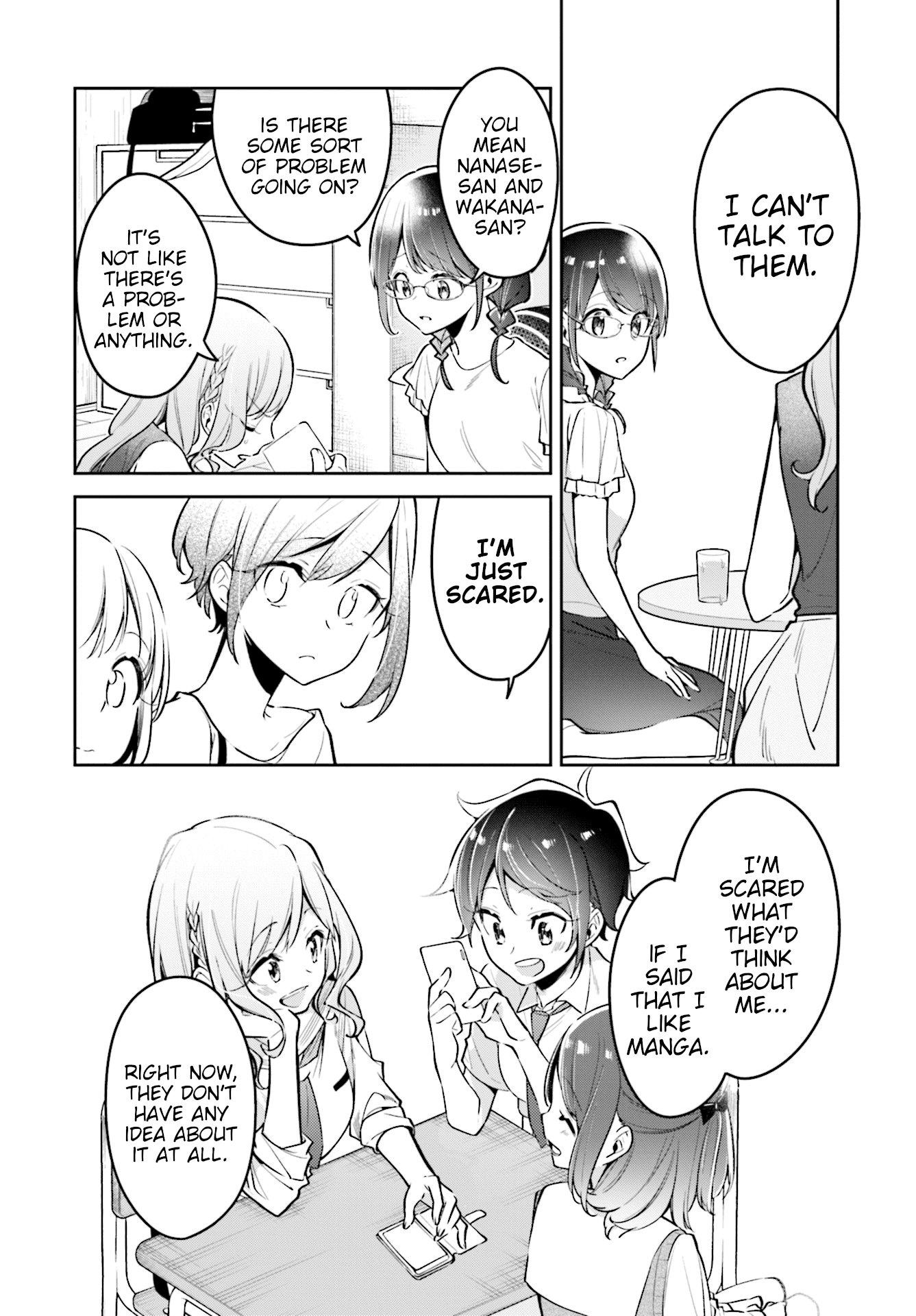 Himari no Mawari Chapter 9 page 14 - Chapter 9: Mirei Wants to Ask