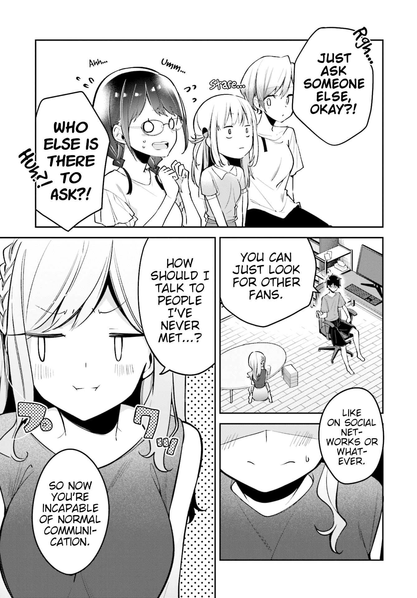 Himari no Mawari Chapter 9 page 17 - Chapter 9: Mirei Wants to Ask