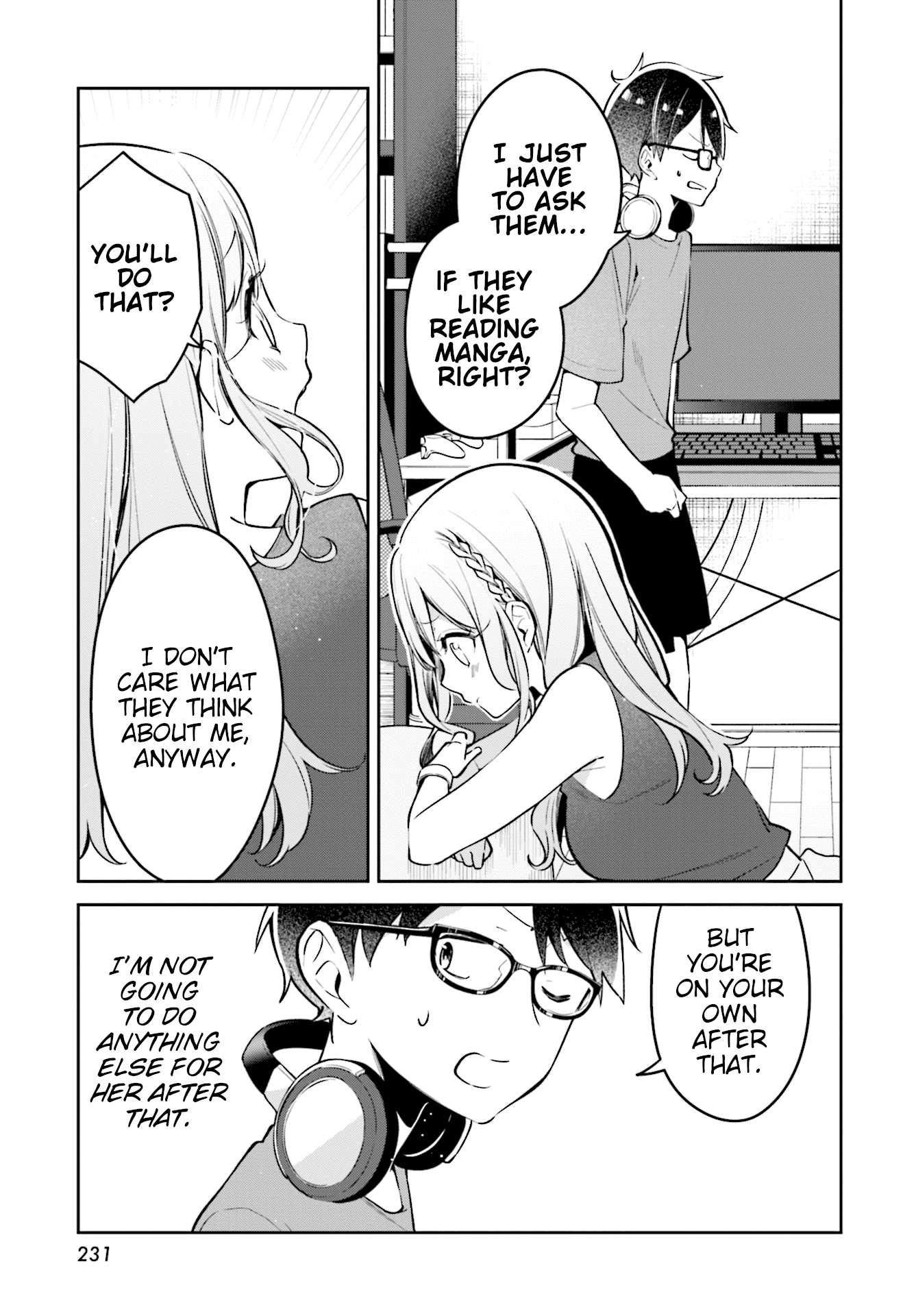 Himari no Mawari Chapter 9 page 21 - Chapter 9: Mirei Wants to Ask