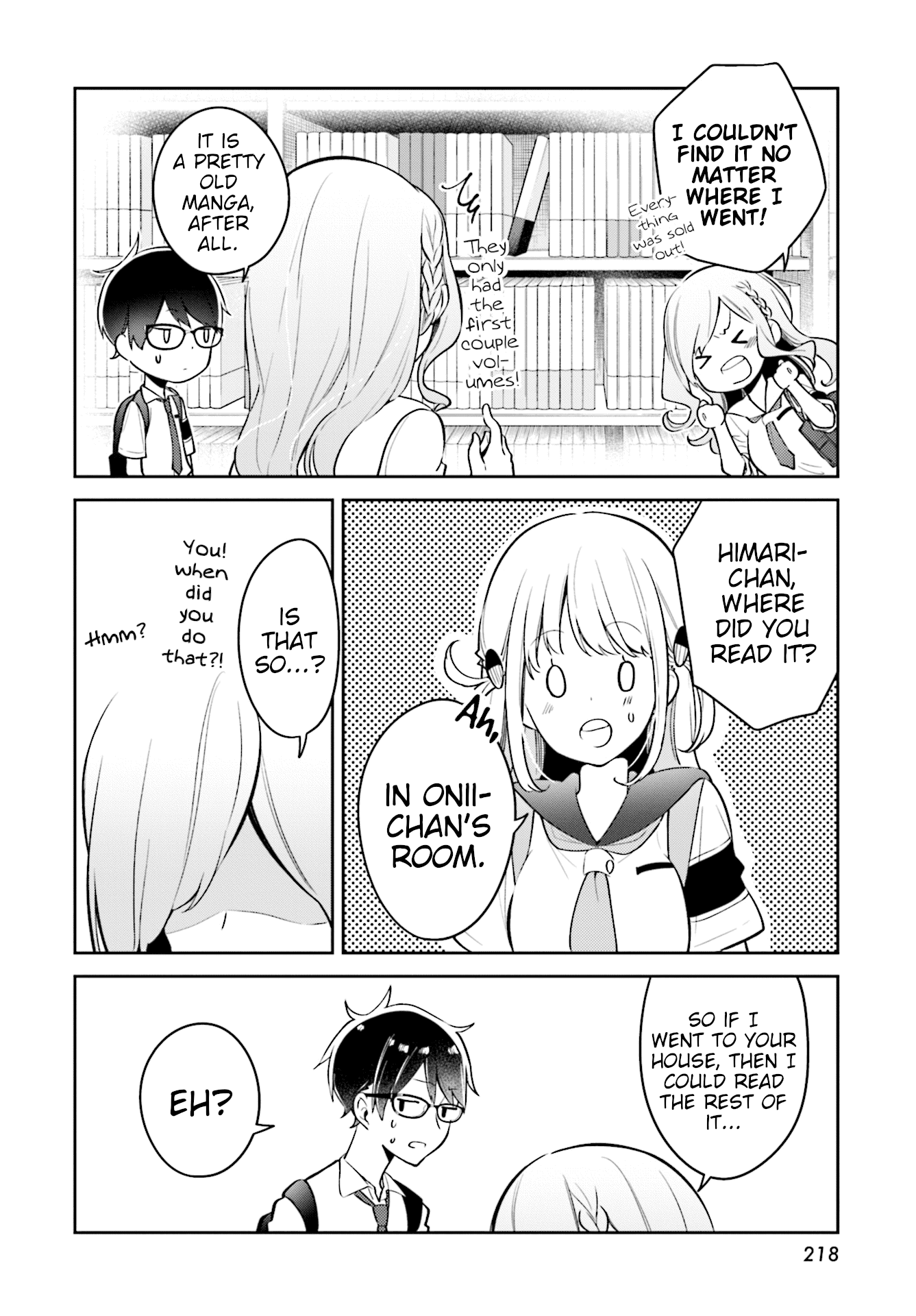 Himari no Mawari Chapter 9 page 8 - Chapter 9: Mirei Wants to Ask