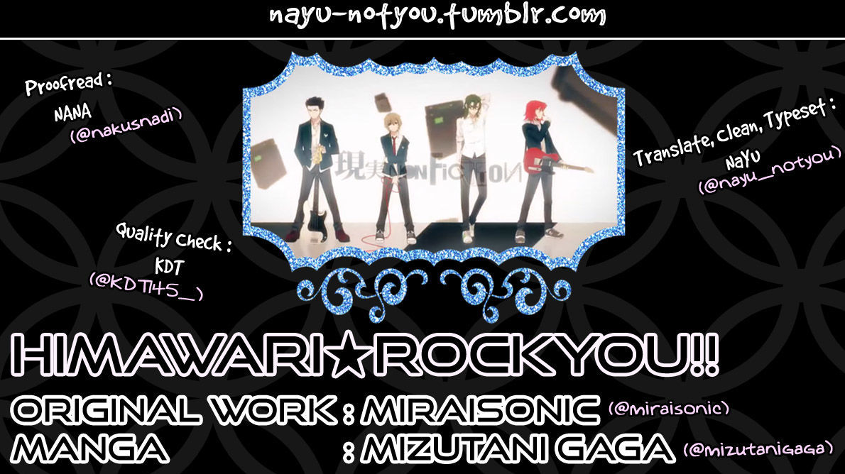 HIMAWARI ROCK YOU!! Chapter 1 page 1 - Chapter 1 : ROCK YOU!!