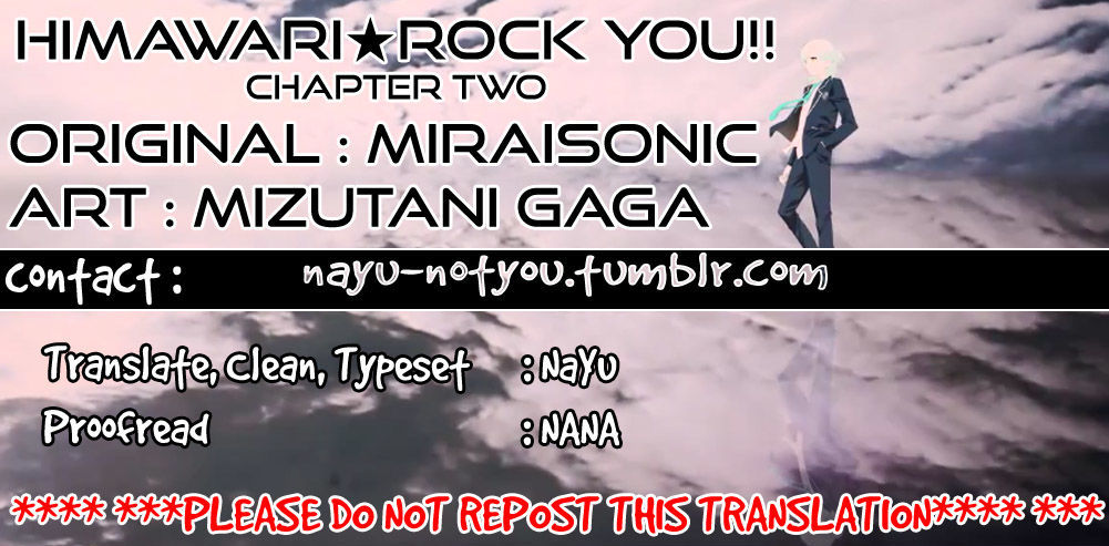 HIMAWARI ROCK YOU!! Chapter 2 page 1 - Chapter 2 : Reality Nonfiction