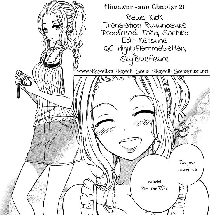 Himawari-san (SUGANO Manami) Chapter 21 page 17 - Chapter 21 : fixed