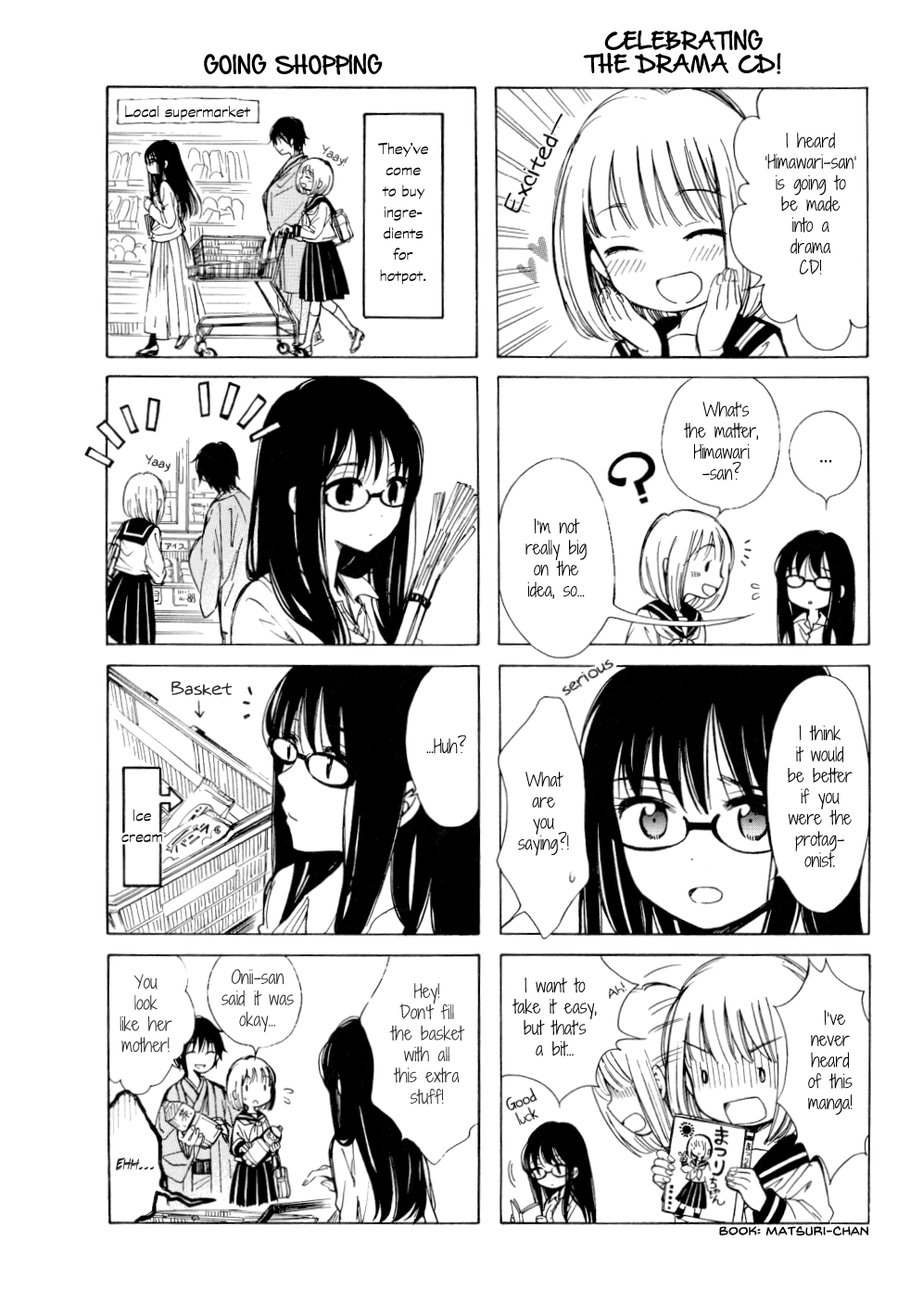 Himawari-san (SUGANO Manami) Chapter 37.5 page 8 - Chapter 37.5: Drama CD Extras