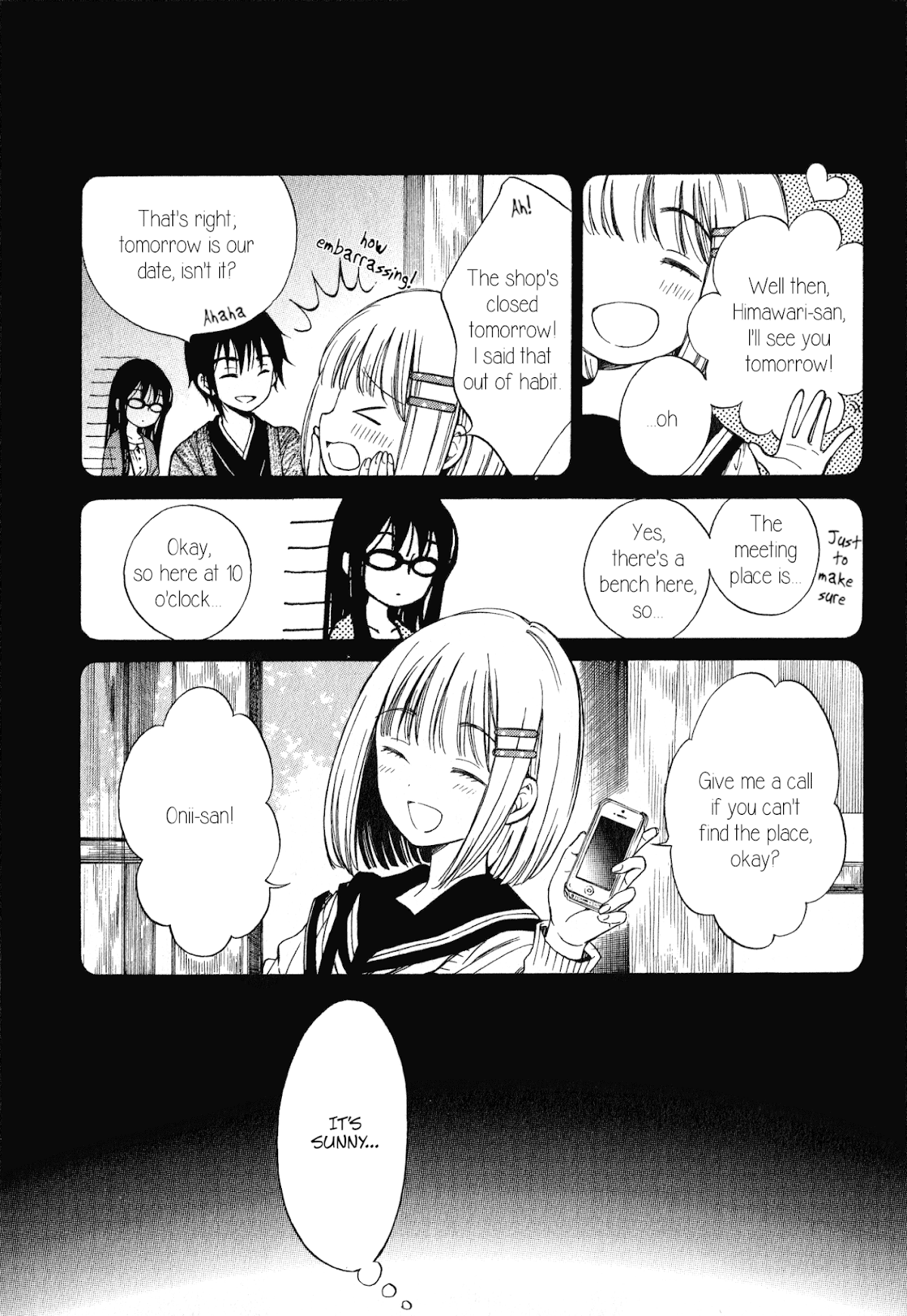 Himawari-san (SUGANO Manami) Chapter 39 page 1 - Chapter 39