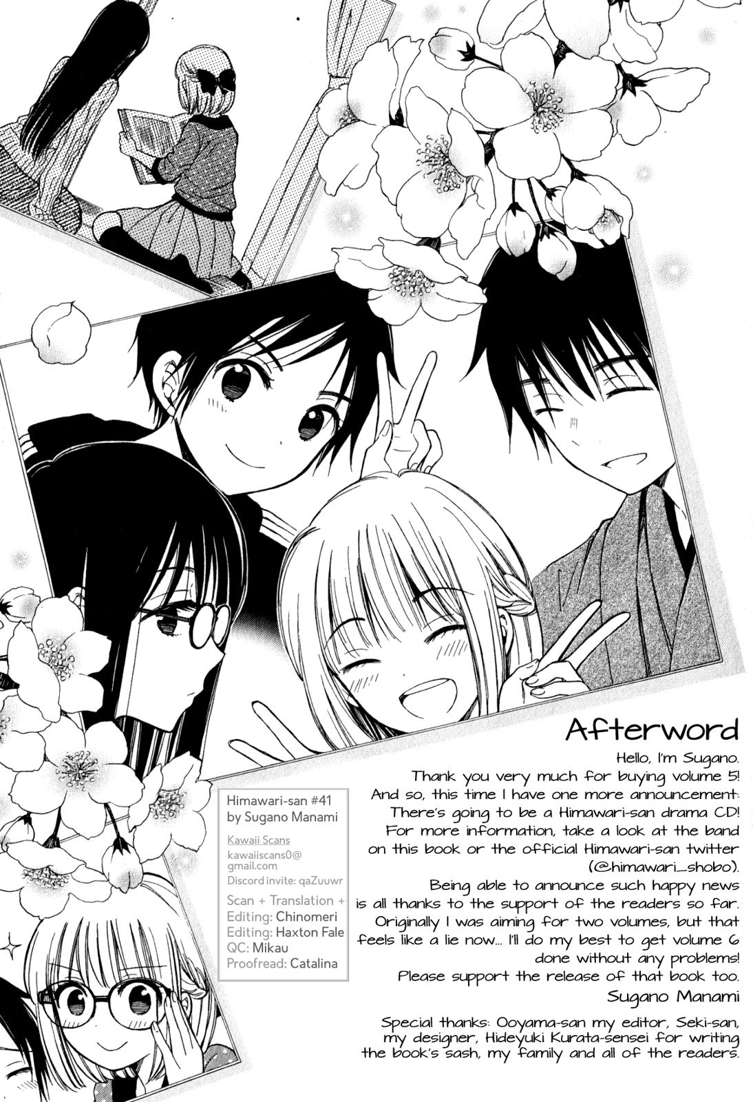 Himawari-san (SUGANO Manami) Chapter 41 page 33 - Chapter 41