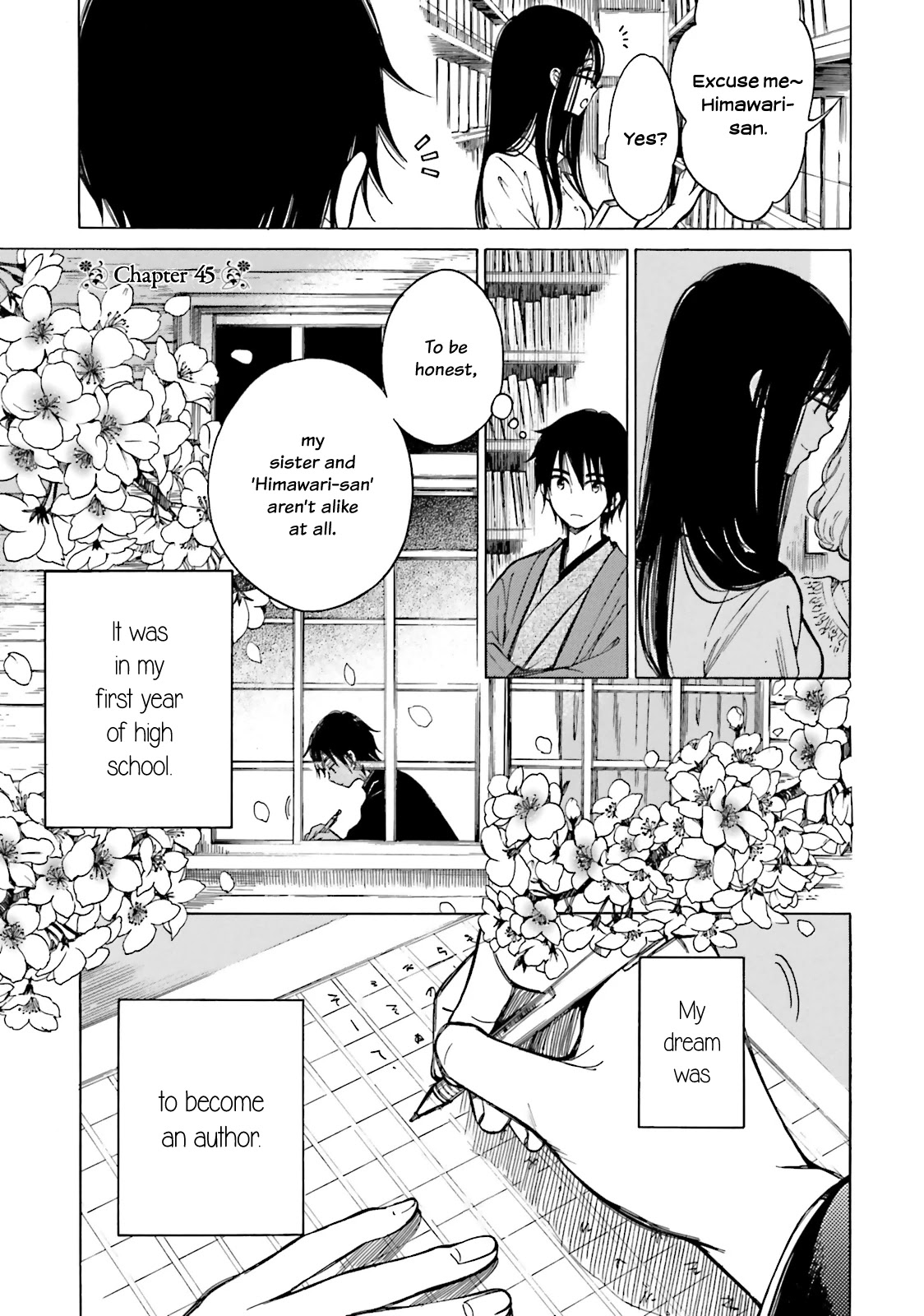 Himawari-san (SUGANO Manami) Chapter 45 page 1 - Chapter 45