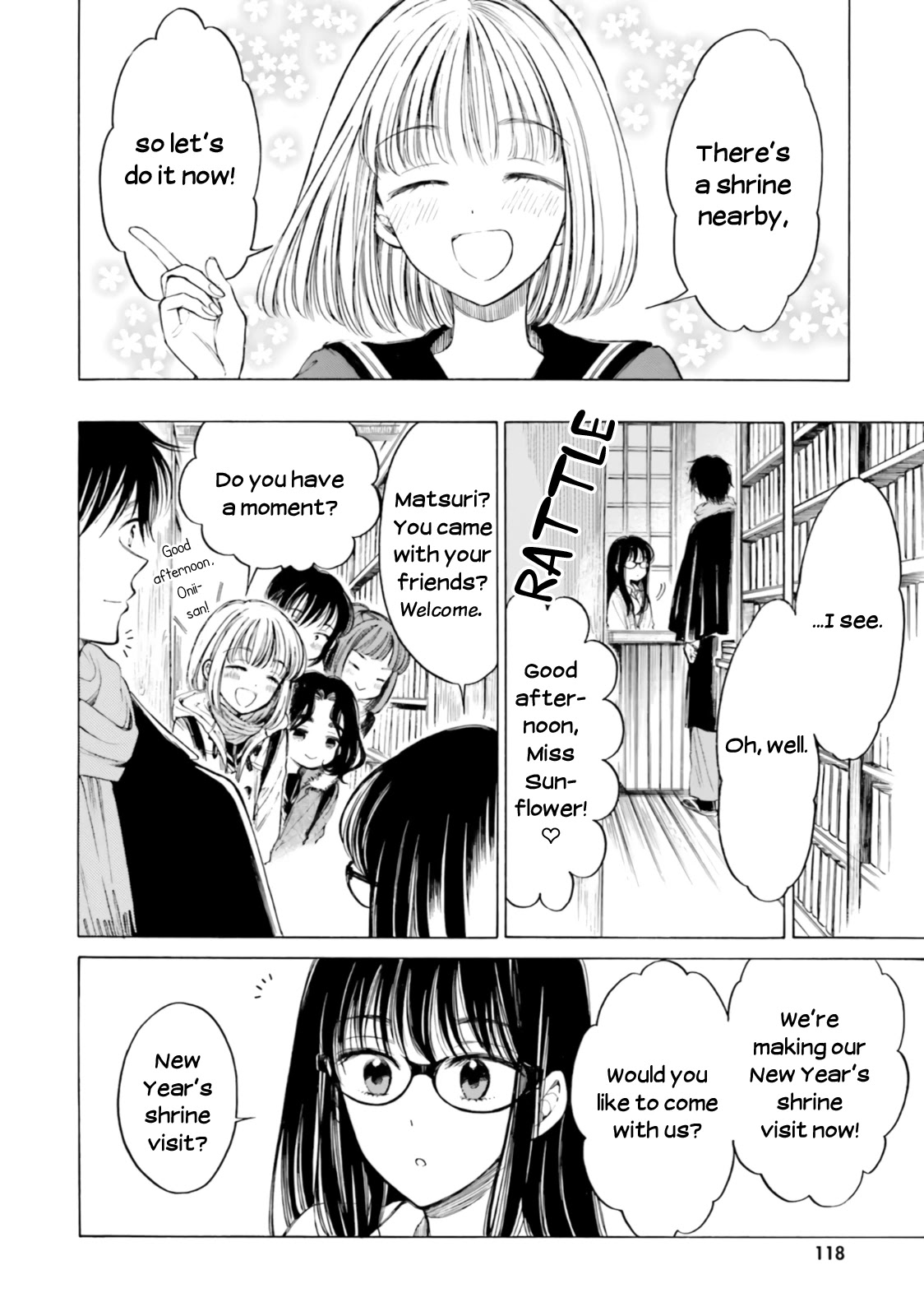 Himawari-san (SUGANO Manami) Chapter 87 page 4 - Chapter 87