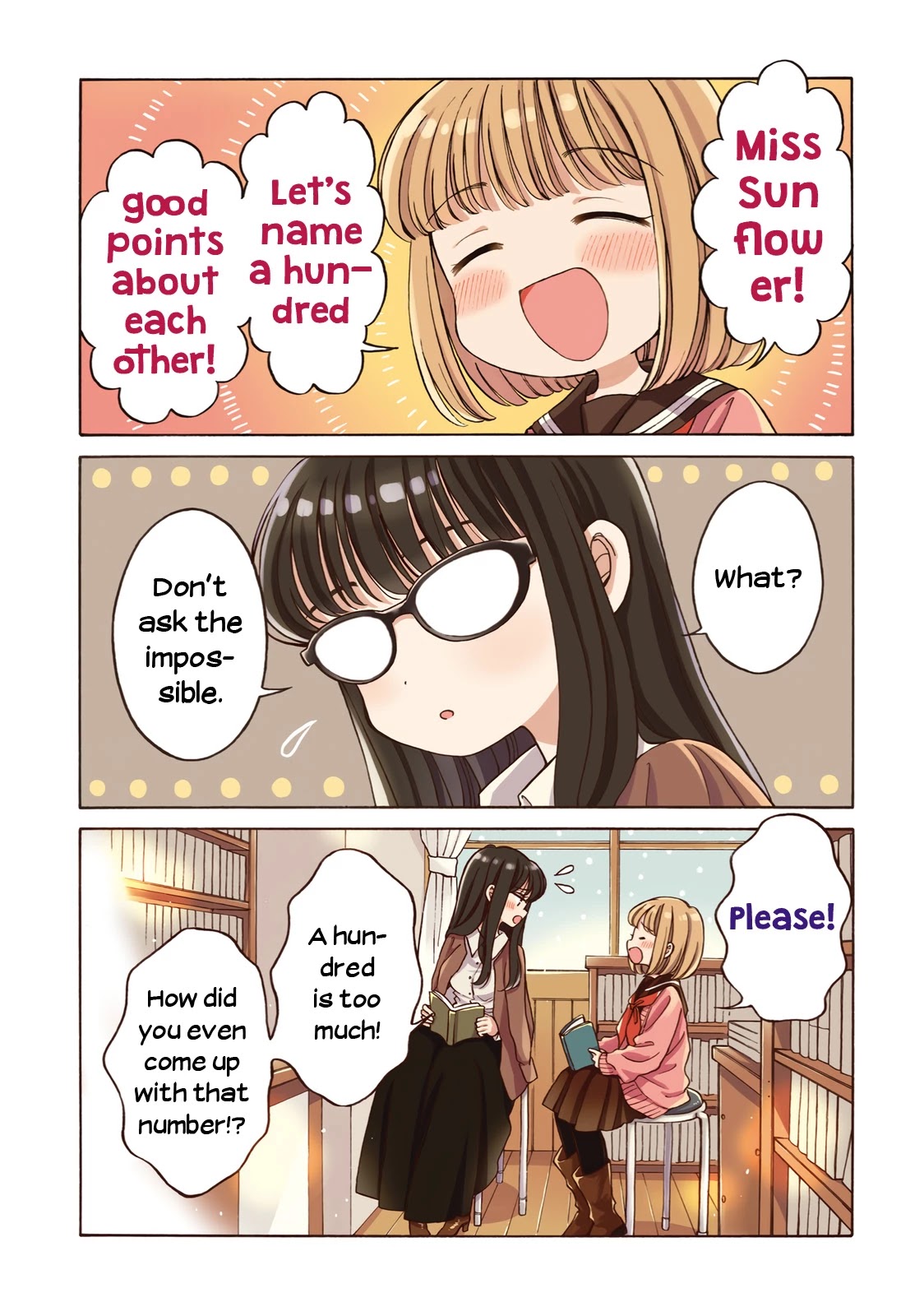 Himawari-san (SUGANO Manami) Chapter 91 page 1 - Chapter 91