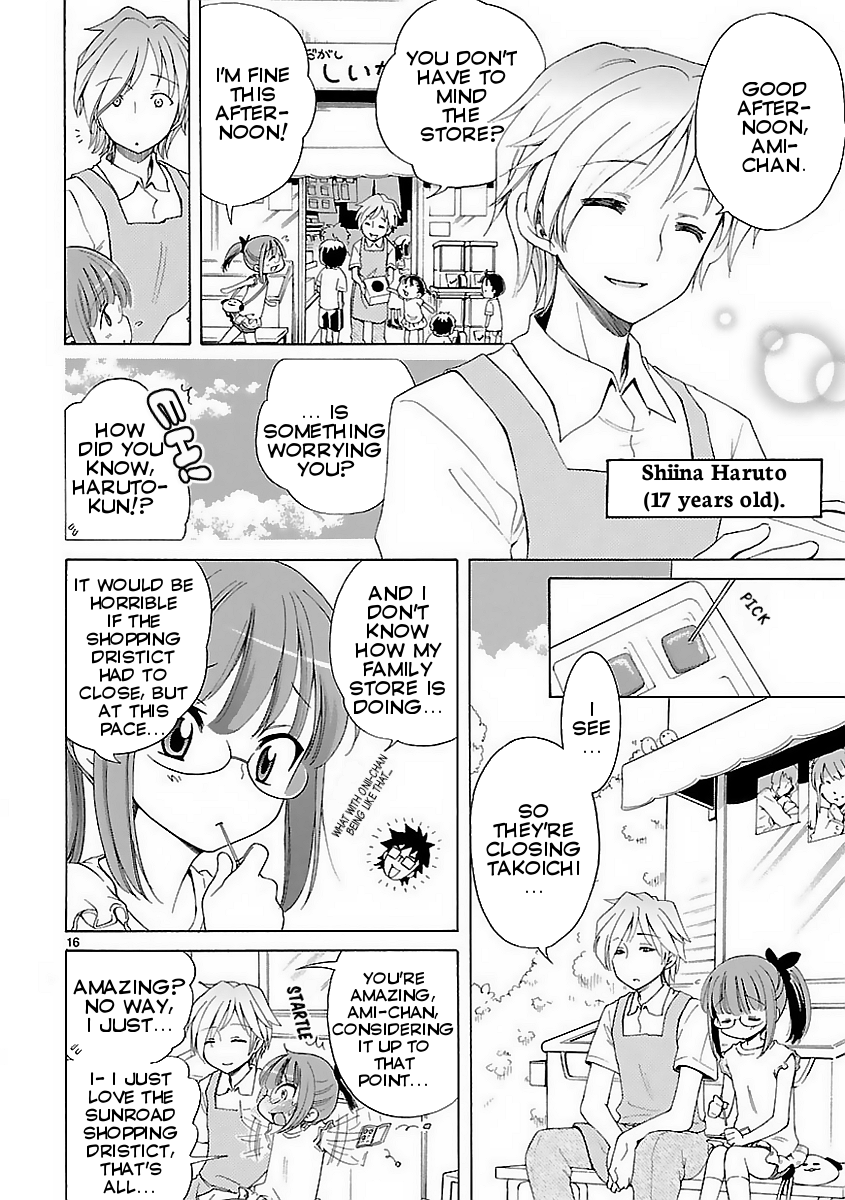 Himawari Town Sunroad Girls Chapter 1.2 page 16 - Chapter 1 v2 : The Girls of the Sunroad Shopping District