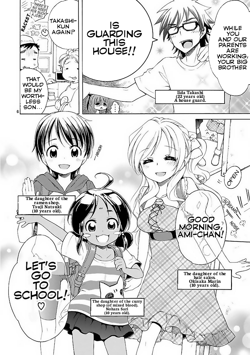 Himawari Town Sunroad Girls Chapter 1.2 page 6 - Chapter 1 v2 : The Girls of the Sunroad Shopping District