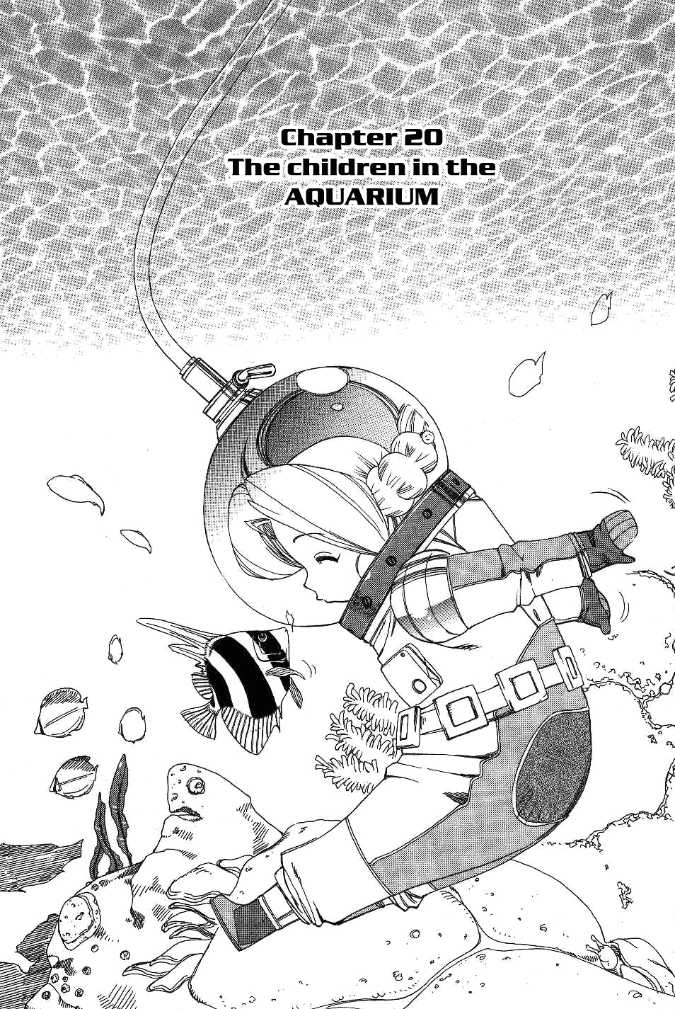 Himawari Youchien Monogatari Aiko Desho! Chapter 20 page 1 - Chapter 20: The children in the AQUARIUM