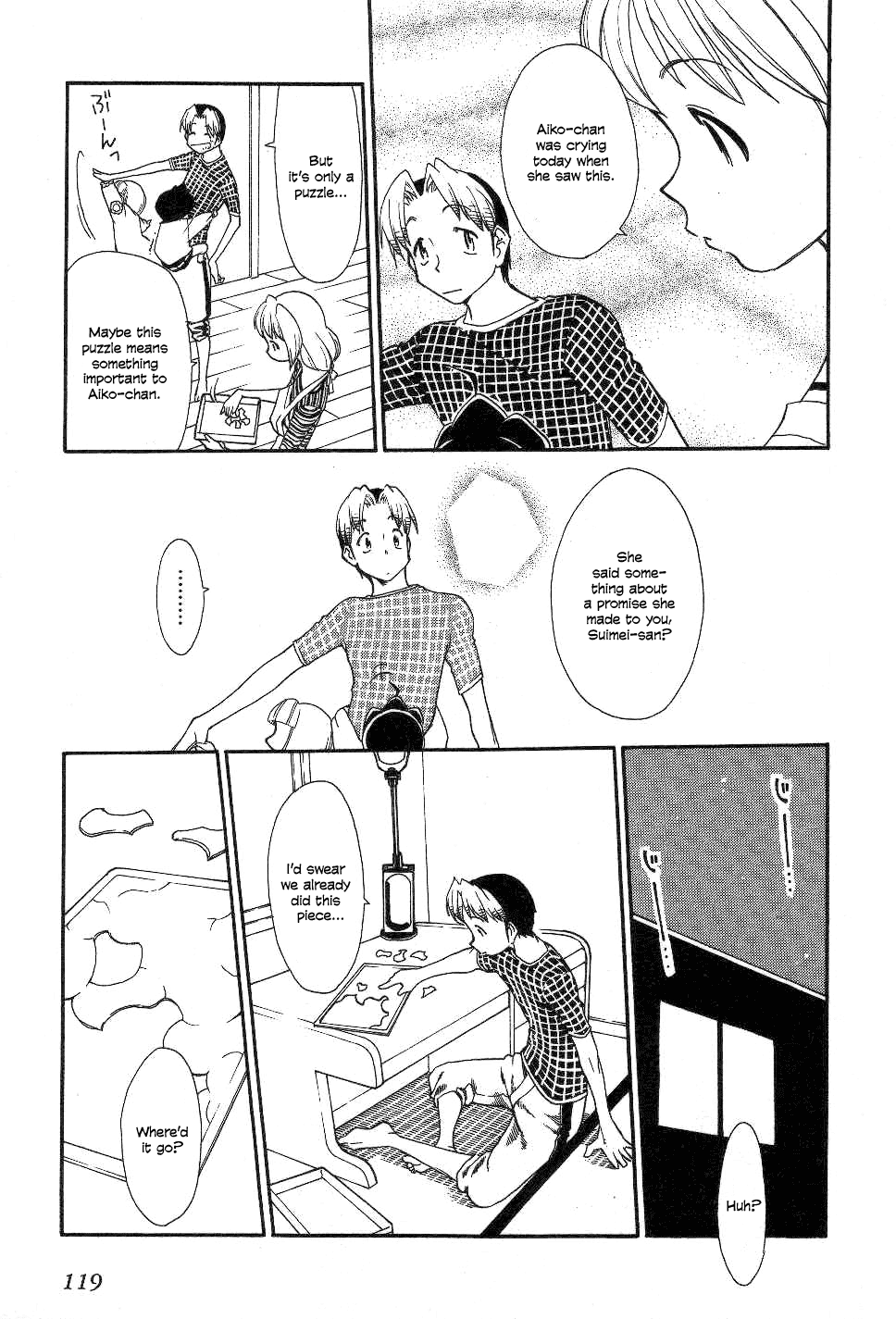 Himawari Youchien Monogatari Aiko Desho! Chapter 22 page 7 - Chapter 22: Puzzle (2)