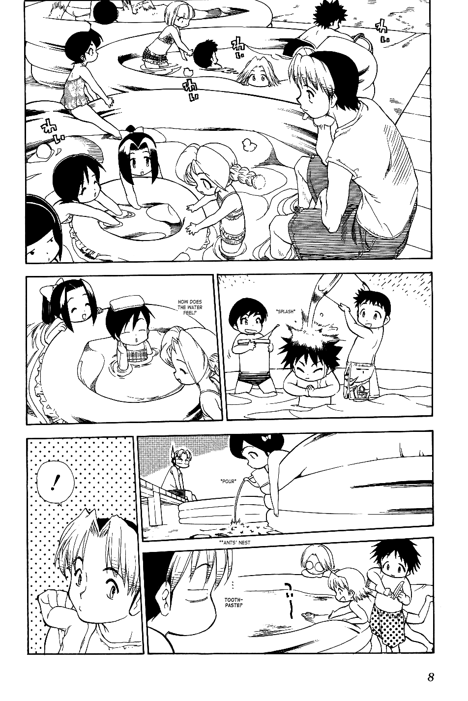 Himawari Youchien Monogatari Aiko Desho! Chapter 24 page 9 - Chapter 24: Playing in Water