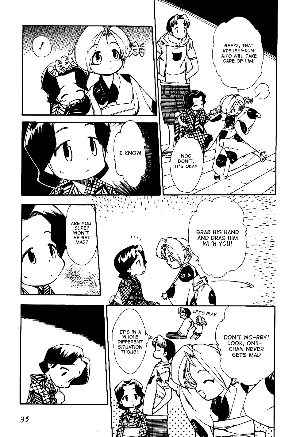 Himawari Youchien Monogatari Aiko Desho! Chapter 25 page 7 - Chapter 25: Summer Festival