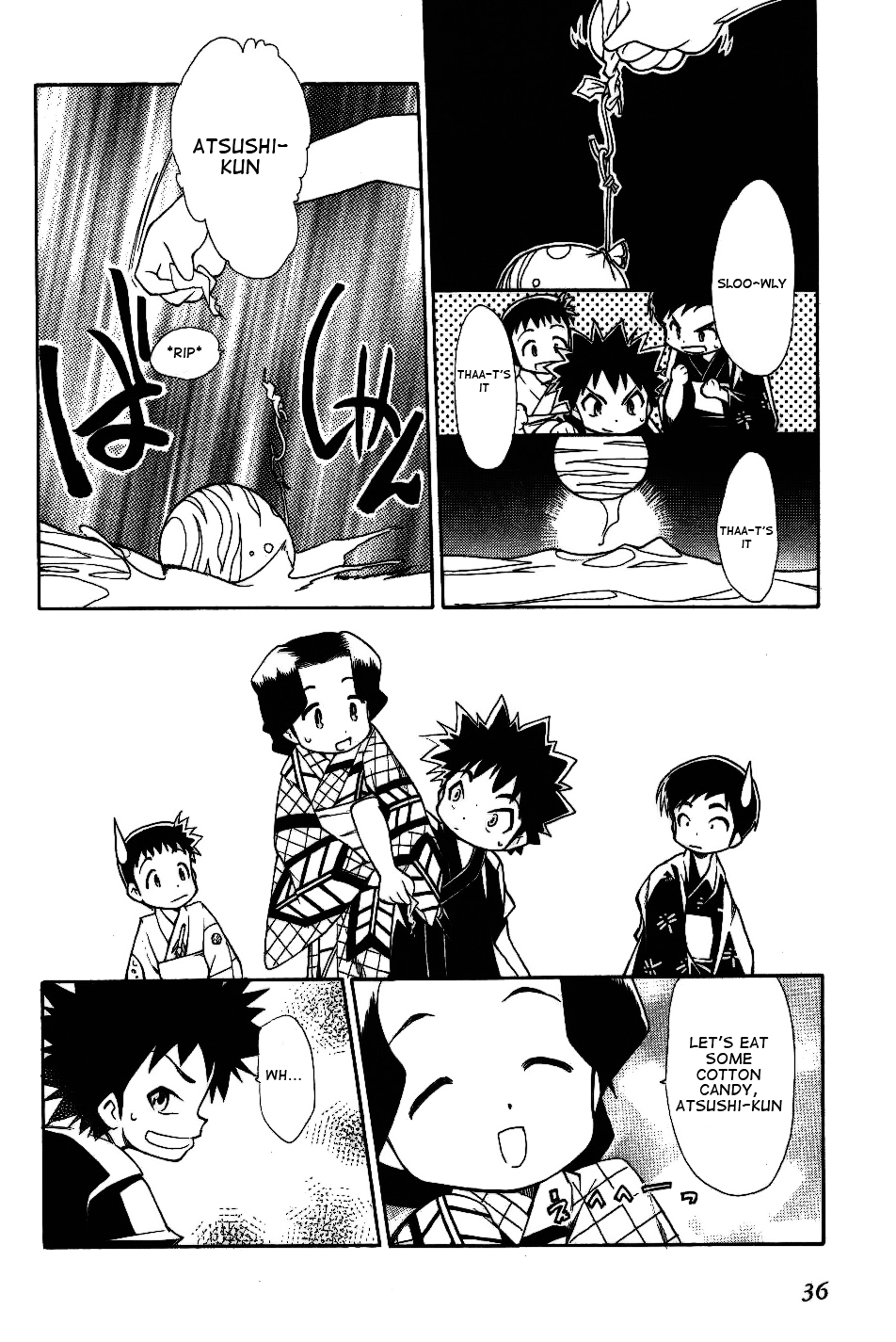 Himawari Youchien Monogatari Aiko Desho! Chapter 25 page 8 - Chapter 25: Summer Festival