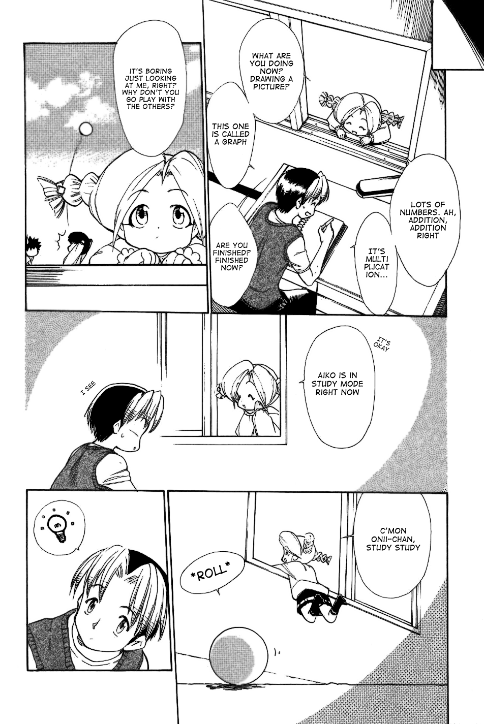 Himawari Youchien Monogatari Aiko Desho! Chapter 26 page 12 - Chapter 26: Time to Study