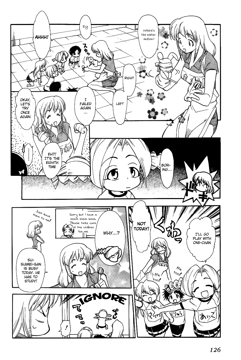 Himawari Youchien Monogatari Aiko Desho! Chapter 29 page 4 - Chapter 29: Head to Head Competition!