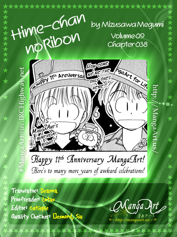Hime-chan no Ribon Chapter 38 page 2 - Chapter 38