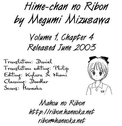 Hime-chan no Ribon Chapter 4 page 38 - Chapter 4